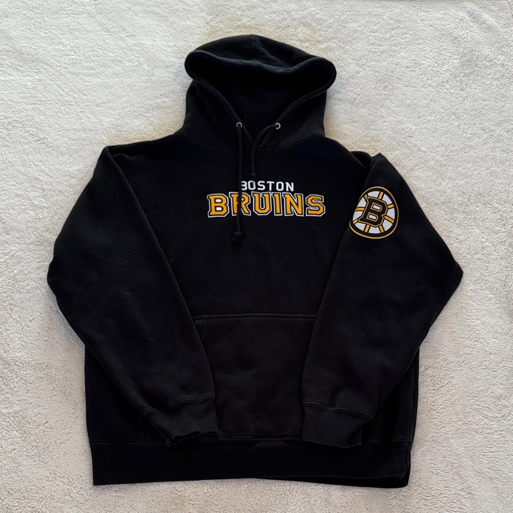 Fanatics Black Boston Bruins Hoodie